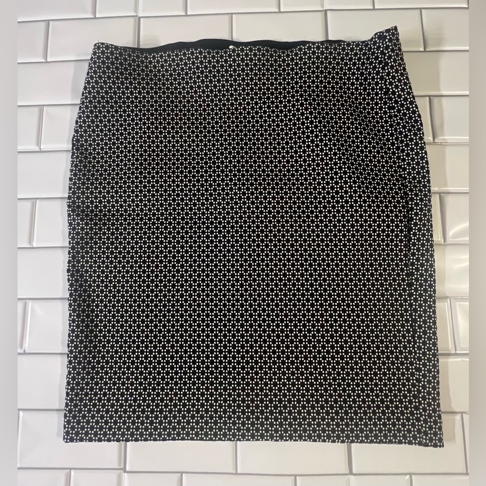 Elle Black and White Polka Dot Mini Skirt